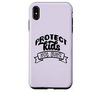 PROTECT KIDS NOT GUNS Meme degli attivisti contro le armi Custodia per iPhone XS Max