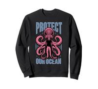 Protect Our Ocean Octopus Conservation Felpa