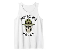 Protect Our Partks! Park Ranger Skull National Parks Canotta