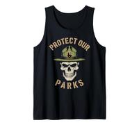 Protect Our Partks! Park Ranger Skull National Parks Canotta