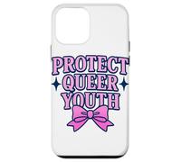 Protect Queer Youth - Bold Barsity Bow Design Custodia per iPhone 12 mini