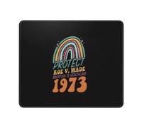 Protect Roe V Wade 1973 Tappetino Mouse Lavabile Mousepad Confortevole Tappetini per Il Mouse per Laptop Computer Ufficio 25X30Cm