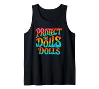 Protect The Dolls LGBTQ Pride Transdiritti uguaglianza Canotta
