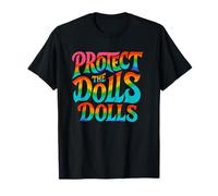 Protect The Dolls LGBTQ Pride Transdiritti uguaglianza Maglietta
