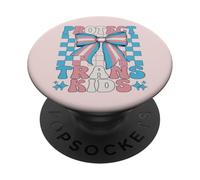 Protect Trans Kids Transgender Trans Pride Bandiera LGBTQ Girl PopSockets PopGrip Adesivo
