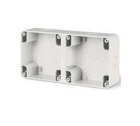 PROTECTA MODULO GRIGIO SCATOLA DA INCASSO NT 2X M95 137.102