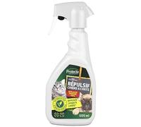 Protecta - Spray repellente per gatti e cani da 500 ml - Efficacia provata al 90% - Protezione fino a 3 mesi - Tutti i tipi di superfici - Uso interno ed esterno