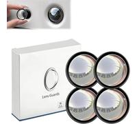 Protection d'objectif pour caméra de voiture, protection ultra-transparente pour caméra de recul, protection anti-pluie haute transparence pour caméras de pare-chocs avant (4PCS)