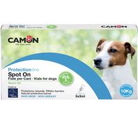 CAMON | Spot-On Protection Cane (0-10kg), 5 Fiale da 3ml con Olio di Neem, Naturale e Efficace