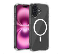 IMOSHION Protective Backcover metallo COVER per Apple iPhone 16 Plus, Trasparente