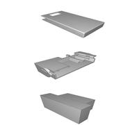 Protective Case for H961-U PCB USB Power Bank with Rounded Edges Design