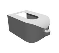Protective Case with Keychain for JLab GO Air Earbuds - Sliding Open Design