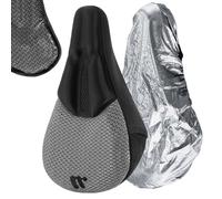 Protective Cushion, Non-Slip Saddle Cover for Mountain Bikes, Breathable Riding Supplies & Accessories for Men and Women Cyclists