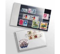 protective sheets for stamps and picture postcards for C6 letters up to 220x114 mm, clear