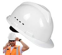 Protective Vented Hardhat, Safety Head Gear, Comfortable Fit Design, Adjustable Suspension, Absorbing Shell, Ideal for Construction Sites, Outdoor Labor and Industrial Safety
