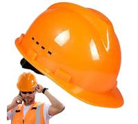 Protective Vented Hardhat, Safety Head Gear, Comfortable Fit Design, Adjustable Suspension, Absorbing Shell, Ideal for Construction Sites, Outdoor Labor and Industrial Safety