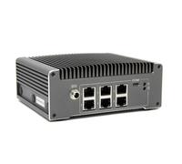 Protectli Vault V1610-6 porte, Micro Appliance/Mini PC - Intel N6005, 6X 2.5G NICs, 16GB LPDDR RAM integrata, 32GB eMMC integrati - Compatibile con pfSense/OPNsense