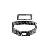 Protector Cover Trim interni Per Geely Per Coolray Pannello Di Controllo Centrale Del Cambio Telaio Uscita Aria Cornice Decorativa Struttura In Fibra Di Carbonio Modifica Interna(2)