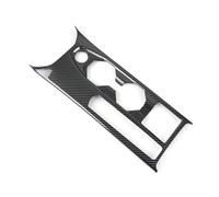 Protector Cover Trim interni Per VW Per Polo 2019 2020 ABS Accessori Per Interni Auto Console Centrale Pannello Del Cambio Supporto Per Tazza Acqua Custodia Per Telaio Trim(Carbon Fiber Texture)