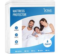 Protector de colch n impermeable DMI y funda de colch n con cremallera. Ajuste completo. El embalaje puede variar.