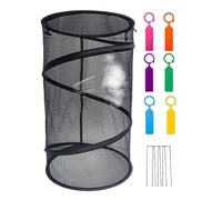 Protector De Plantas Interior Antigatos - Cubierta Plegable 36 x 36 x 58 cm 230 G - Malla Transpirable Para Reutilizable Para Macetas, Jardín, Patio, Porche Y Parque