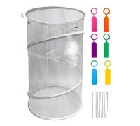 Protector De Plantas Interior Antigatos - Cubierta Plegable 36x36x58 Cm 230 G - Malla Transpirable Reutilizable Para Macetas, Jardín, Patio, Portico Y Parque