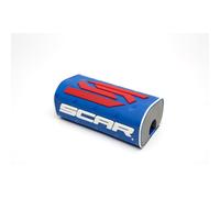 Protector Morcilla Manubrio Scar 3D (Per Manubrio Senza Barra) - Blu Per Moto