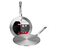 Ibili 703724, Piastra a disco induzione diffusore per pentole, in acciaio inox