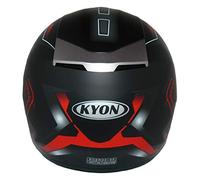 protectWEAR Casco integrale con visiera H520-Arrow-RT - L, Black, Taglia L