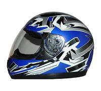 protectWEAR Casco moto bambino blu SA03-BL - XS