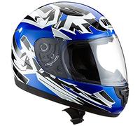 protectWEAR Casco moto bambino blu SA03-BL - XXS