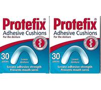PROTEFIX Cuscinetti adesivi per protesi inferiore - 2x30pz - Cuscini Box Sligthly Danneggiato 100% ok.