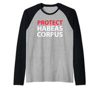 Proteggere Habeas Corpus Maglia con Maniche Raglan