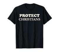 Proteggere i cristiani Gesù Cristo Bibbia Credenti Maglietta