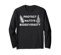 Proteggere la biodiversità nativa Maglia a Manica