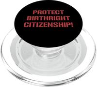 Proteggere la cittadinanza diritto di nascita Supporto immigrazione PopSockets PopGrip per MagSafe