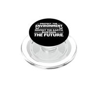 Proteggere l'ambiente Rispetta la Terra Sostieni il Futuro PopSockets PopGrip per MagSafe
