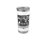 Proteggere le biblioteche pubbliche Bicchiere termico in acciaio inox doppia parete