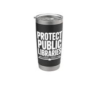 Proteggere le biblioteche pubbliche Bicchiere termico in acciaio inox doppia parete