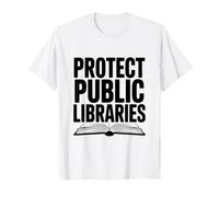 Proteggere Le biblioteche pubbliche Maglietta