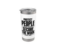 Proteggere le persone Prevenire l'inquinamento - Proteggere l'ambiente Bicchiere termico in acciaio inox doppia parete