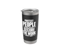Proteggere le persone Prevenire l'inquinamento - Proteggere l'ambiente Bicchiere termico in acciaio inox doppia parete