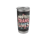 Proteggere Trans vive Trans Donne Transgender Bicchiere termico in acciaio inox doppia parete