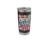Proteggere Trans vive Trans Donne Transgender Bicchiere termico in acciaio inox doppia parete