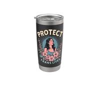 Proteggere Trans vive Trans Donne Transgender Bicchiere termico in acciaio inox doppia parete
