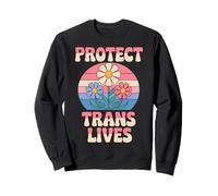 Proteggere Trans vive Trans Donne Transgender Felpa