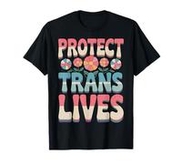 Proteggere Trans vive Trans Donne Transgender Maglietta
