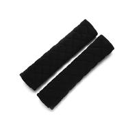 Proteggi 1/2 Pezzi Coperture Per Cinture Di Sicurezza Per Auto Universali Copertura Per Spalline In Morbido Velluto Peluche Per Bambini Adulti Cuscino Cintura Sicurezza(Black 2 PCs)