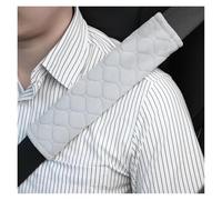 Proteggi 1/2 Pezzi Coperture Per Cinture Di Sicurezza Per Auto Universali Copertura Per Spalline In Morbido Velluto Peluche Per Bambini Adulti Cuscino Cintura Sicurezza(Gray 1 PC)