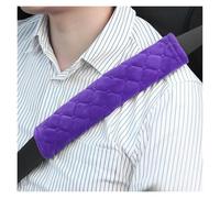 Proteggi 1/2 Pezzi Coperture Per Cinture Di Sicurezza Per Auto Universali Copertura Per Spalline In Morbido Velluto Peluche Per Bambini Adulti Cuscino Cintura Sicurezza(Purple 1 PC)